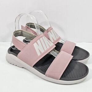Nike Tanjun Sandal Women’s Pink 882694-500 Alphabet Sports US Size 9